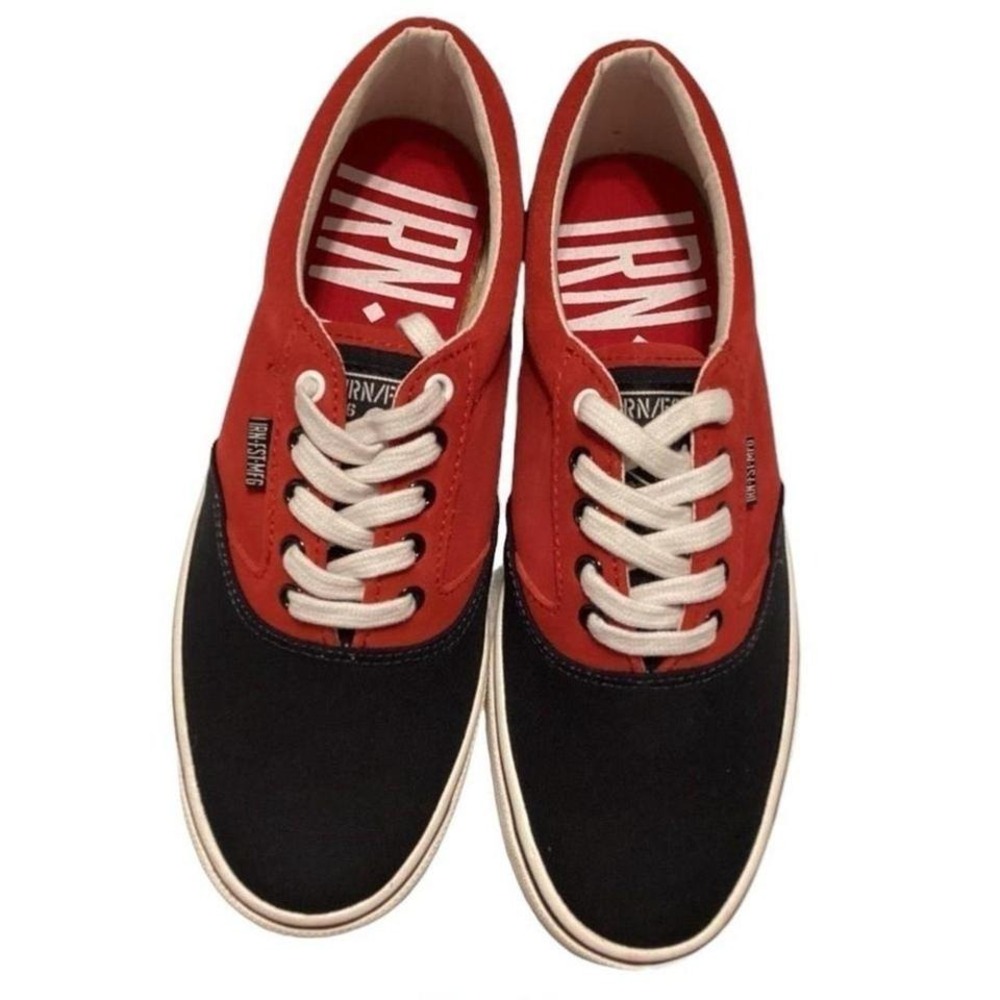 NWT Iron Fist Simsole Red Blue Lace Up Sneakers Men's‎ US 7